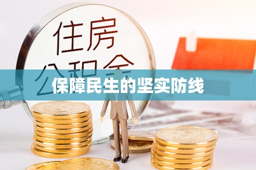 大东保障民生的坚实防线